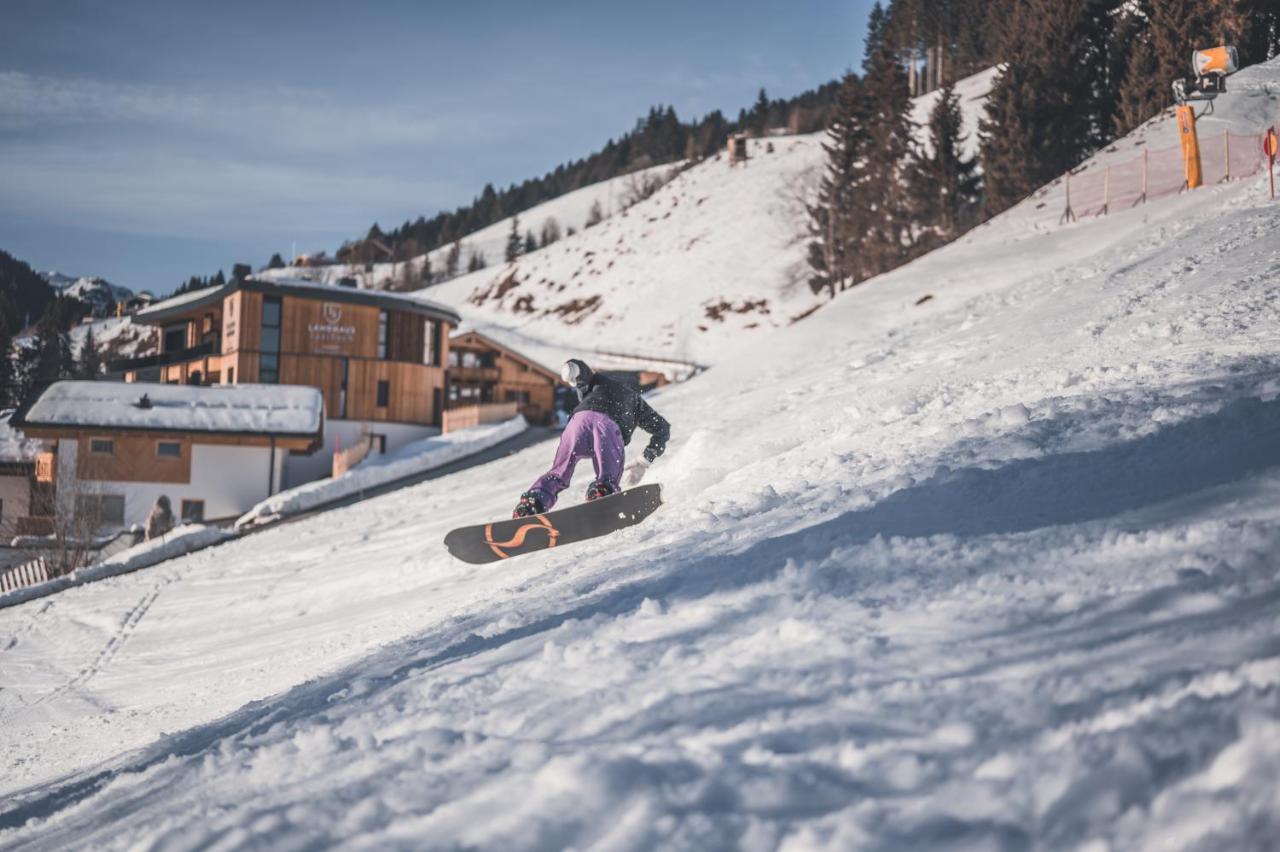 Apartments Landhaus Saalbach Экстерьер фото